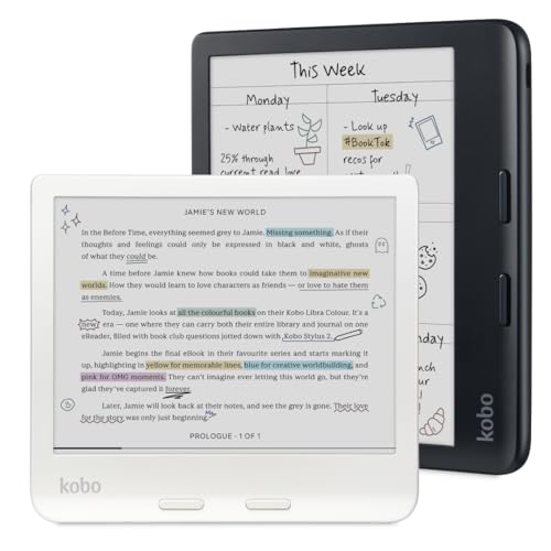 Kobo Libra Colour | eReader | 7" Glare-Free Colour E Ink Kaleido 3 Display | Dark Mode Option | Audiobooks | Waterproof - Image 8
