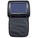 Produktbild 7"Headrest DVD Player Car Pillow Monitors mit Region Free DVD Player Dual Twin Screens USB/SD 32 Bit Games Car DVD Headrest mit Fernbedienung,Black