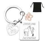 ACCESSOIRE PRATIQUE: Format portable et léger, idéal pour garder vos clés organisées avec une touche d'humour