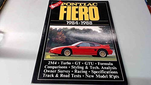 Preisvergleich Produktbild Pontiac Fiero 1984-88 (Brooklands)