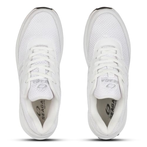 Image of SEAGA Sports Men Running Sports Shoes | Super Soft Breathable Casual Sneakers for Men | Anti-Skid Sole | Cushioned Insole | Lightweight Shoes Pack of 1