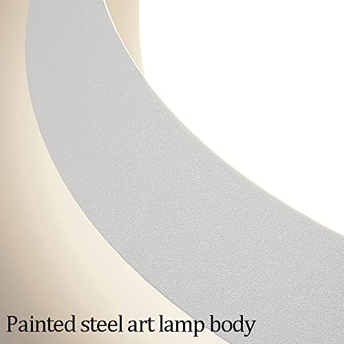 Éclairage de plafond moderne plat de salon rond 6000K blanc