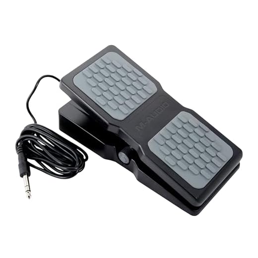 M-AUDIO EX-P Pedal de Expresión Universal para Teclados Electrónicos, Teclados y Controladores Midi y Pedales de Efectos de Guitarra Compatibles