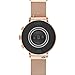 Fossil Women's Gen 4 Venture HR Heart Rate Stainless Steel Mesh Touchscreen Smartwatch, Color: Rose Gold (FTW6031)