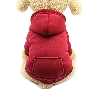 Idepet Dog Clothes Pet Dog Hoodies for Small Dogs Vest Chihuahua Clothes Warm Coat Jacket Autumn Puppy Outfits Cat Clothing Dogs Clothing