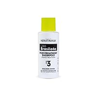 Vista 4 de PLACENTA LIFE KERATIMASK - Kit de tratamiento para alisar el cabello con ácido hialurónico - Tratamiento de queratina - Consigue el suave perfecto