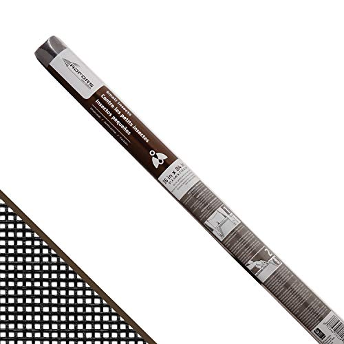 Saint-Gobain ADFORS FCS10149-M Small Insect Screen, 36" x 84", Charcoal