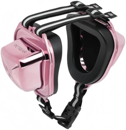 PETSEAR Dog Ear Muffs, 29dB NRR Hearing Protection with Magnetic Buckle image 3