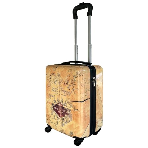 Harry Potter Luggage Carry On Hardshell Rolling Luggage Suitcase Travel Bags (Marauders Map)2