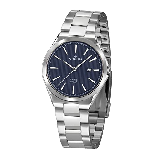 Montre pour homme quartz Atrium A33-35 avec bracelet acier et affichage date