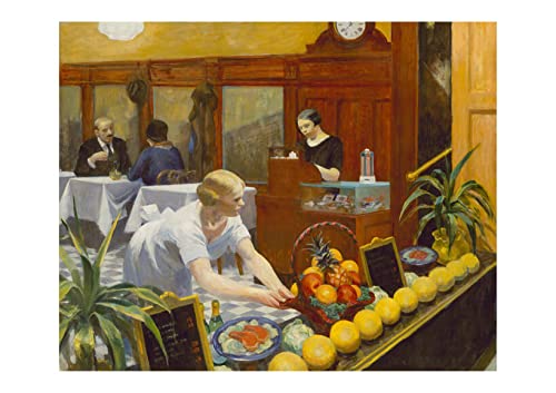 Edward Hopper Tables for Ladies impression artistique extra large papier mat