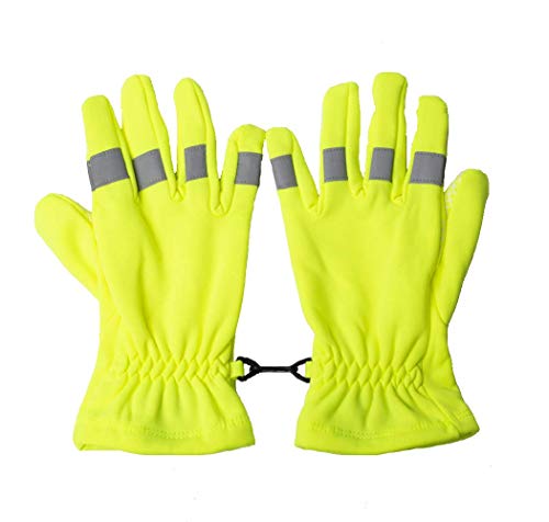 Bright Reflective Gloves for Traffic and Night Runs