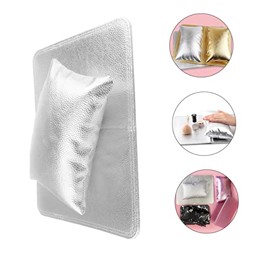 Coussin repose-mains manucure OUNONA avec tapis de support de table léger