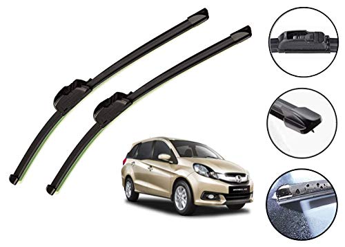 Image of Auto Hub Car Wiper Blades Compatibility With Mobilio - Set of 2 Pcs (D-22,P-16)