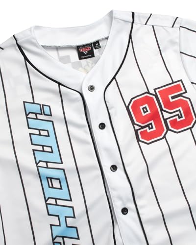 Image of Disney Womens Baseball Jersey Lightweight Graphic Baseball Shirts for Women | 100% Polyester Fabric, Lightweight & Breathable, Mesh or Button-Down Styles