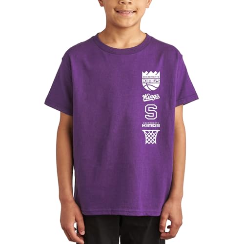 Camiseta NBA Stacked Logo infantil ideal para el colegio y entrenamientos