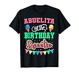 Abuelita Of The Birthday Sweetie Ice Cream Bday Grandma T-Shirt