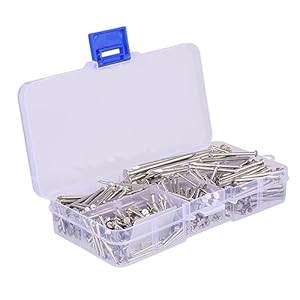 Gleavi 648JD9 Nägel Aufbewahrungsbox 460 Stück