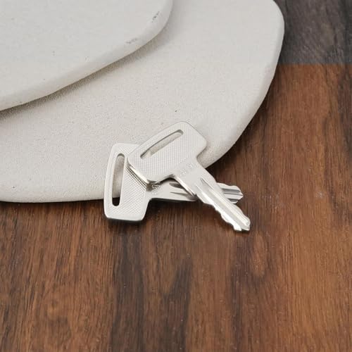 YINETTECH 10 Stück 6896 Zündschlüssel, kompatibel mit Manitou, kompatibel mit Wacker Neuson RT56 RT82 Roller