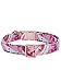 USP Pet Soft&Comfy Bowtie Dog Collar and Cat Collar Pet Gift for Dogs and Cats Adjustable Pure Cotton Collars 6 Sizes and 5 Patterns