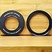Breakthrough Photography 67mm to 72mm Step-Up Lens Adapter Ring for Filters, Made of CNC Machined Brass with Matte Black Electroplated Finish