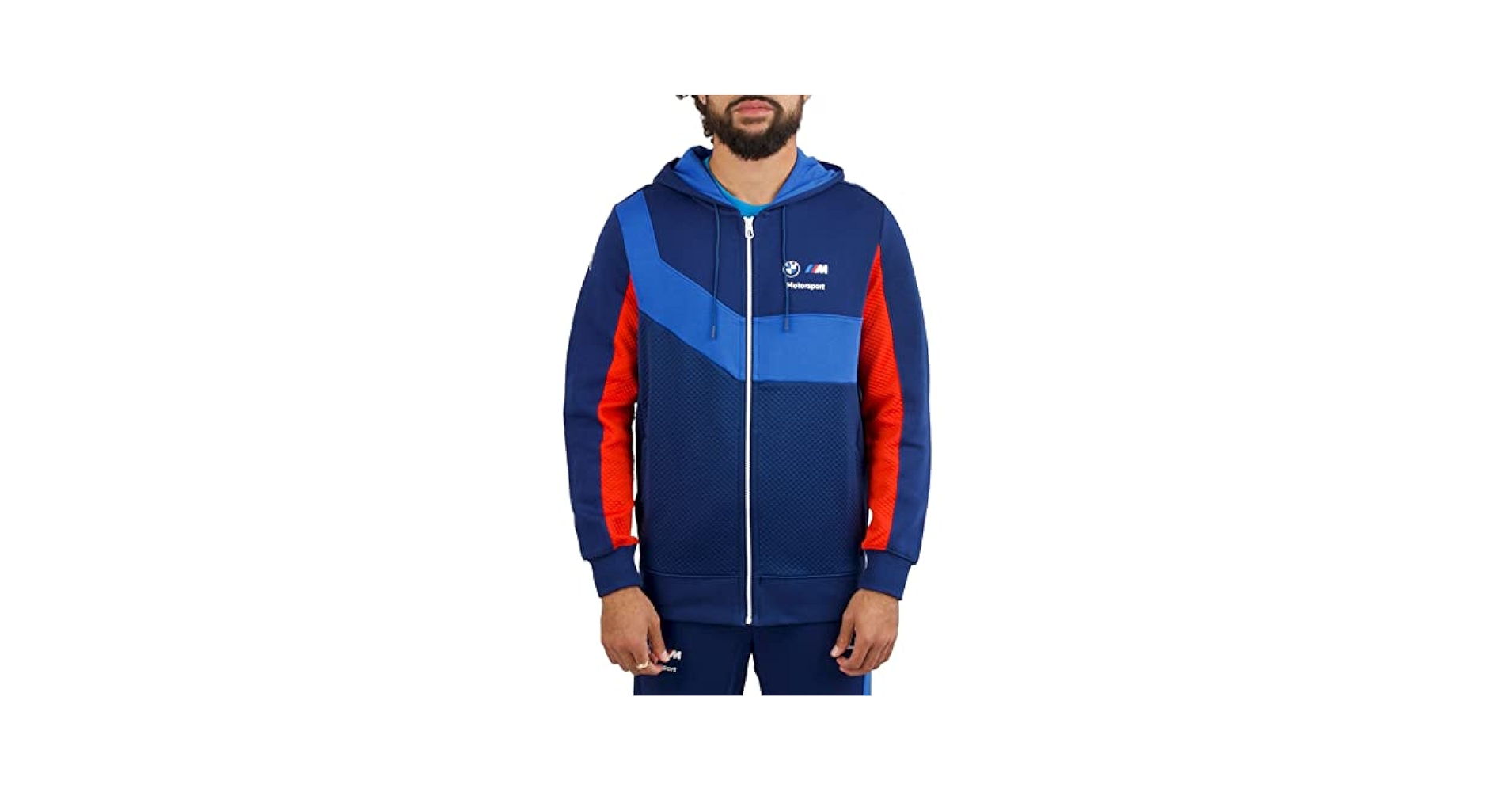 F06223 未使用品 PUMA × BMW スウェット ジャケット ブルー M Amazon.com: PUMA BMW M Motorsport Men's Hooded Sweat Jacket