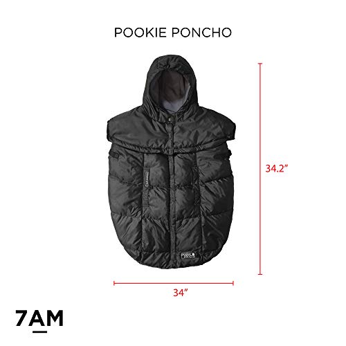 7 A.M. Enfant Pookie Poncho (Metallic Grey) - Thumbnail 4