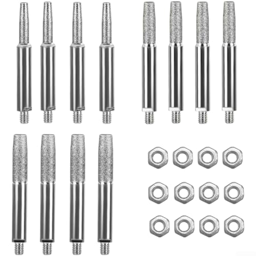 Afilador de cadena para motosierra, cabezal de molienda afilador de manivela para sierras de tronco