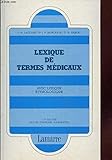  Lexique de termes médicaux
