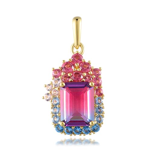 Pendentif grappe en argent 925 Santuzza poli miroir fait main