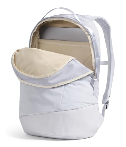 Image of The North Face Women's Isabella 3.0 Backpack - PFAS Free, Mystic Haze Dark Heather /TNF White, One Size