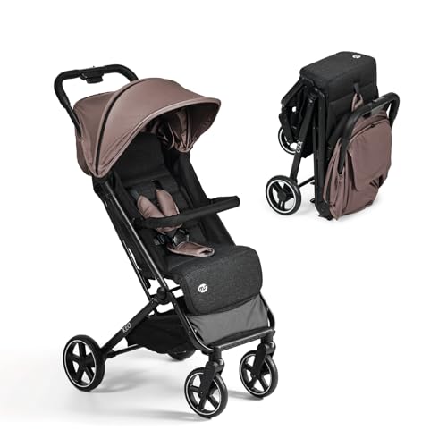 MS BabyWorld – Keo – Silla de paseo ligera hasta 22 kg | Capota extensible | Plegado tipo libro | Ultraligera y compacta | Ruedas grandes