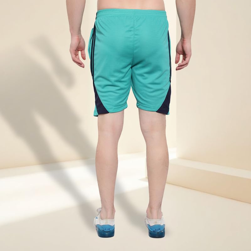 Image of DIA A DIA Men's Gym Shorts with Zipper Pockets Breathable Sports Shorts