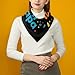 I Love My Papa Silk Like Head Scarf for Women Bandana for Hair Wrapping Fashion Accessory Square Hair Scarves 25