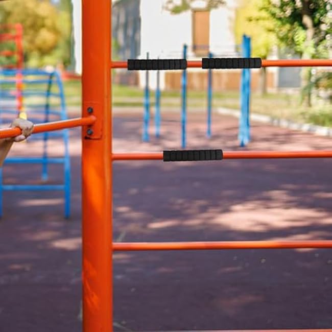 Kisangel Pull up Bar Grips 3pcs Sponge Pull-up Sleeve Foam Tubing Handlebar Grip Pads for Horizontal Protector Pad