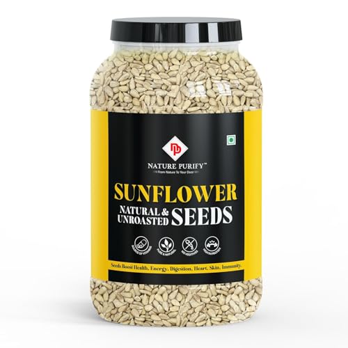 Image of Nature Purify Sunflower Seeds 250gm- Premium Snack Seeds for Cooking, Baking, and Snacking | Natural, Crunchy & Versatile |