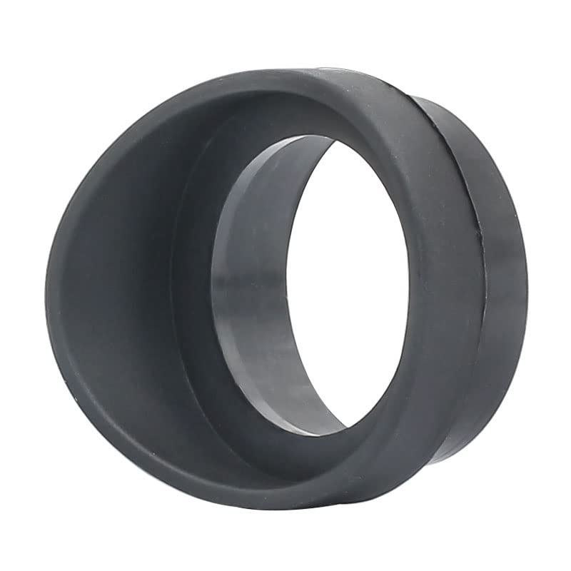 2 Gobelets Oculaires Pliables Caoutchouc 27-29mm - Pour Jumelles/microscope, Neuf