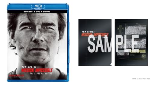 【Amazon.co.jp限定】ミッション：インポッシブル／ファイナル・レコニング　ブルーレイ ＋ ＤＶＤ セット　オリジナルメタリッククリアファイル付きコレクション(A3ビジュアルシート3枚セット付) [Blu-ray]のサムネイル