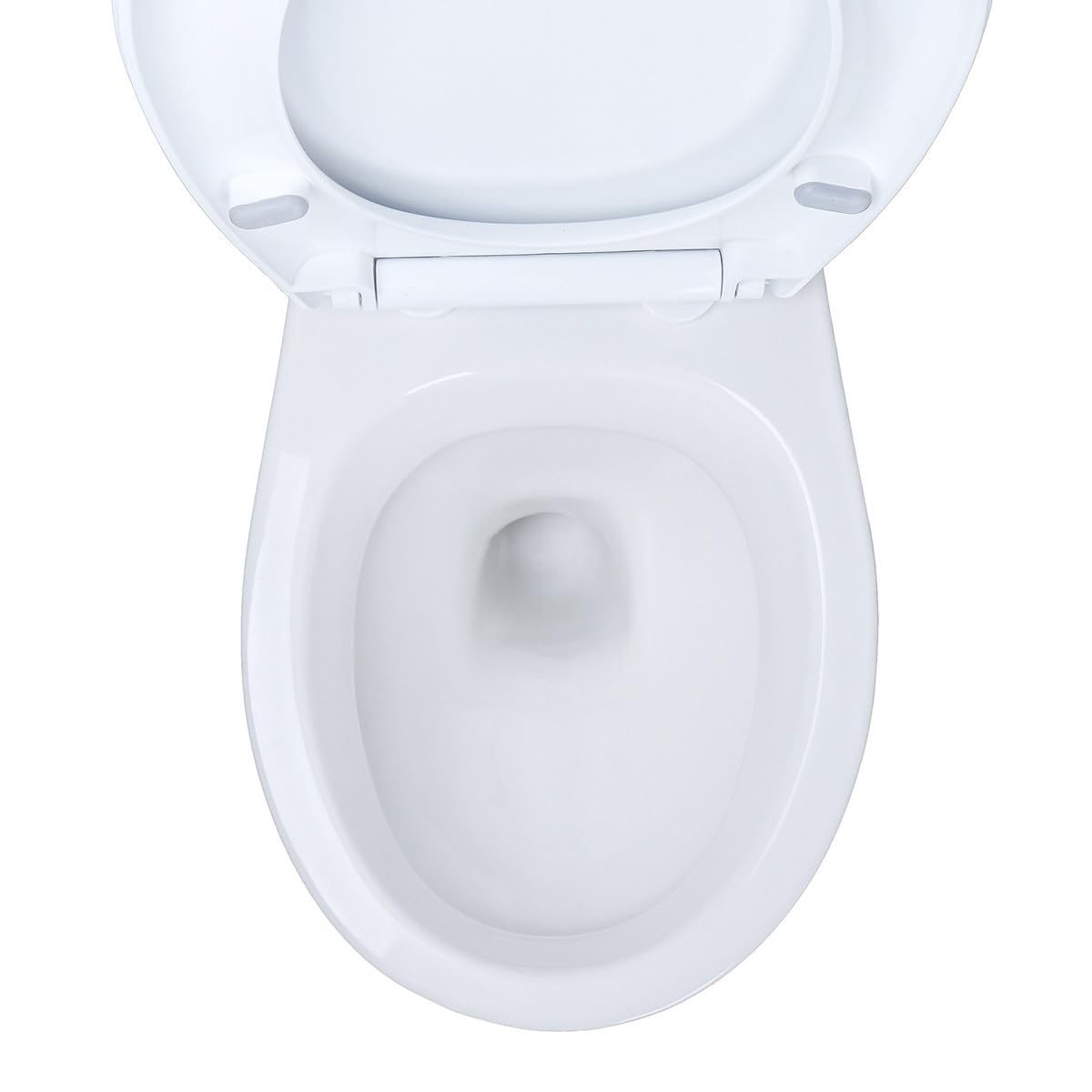 Belvit Hänge WC Komplettset Weiß Tiefspüler
