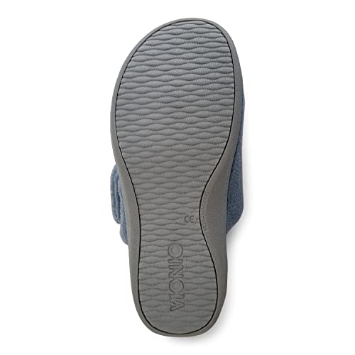 Image of Vionic Women's Gemma Mule Slipper - Comfortable Spa House Slippers that Include Three-Zone Comfort with Orthotic Insole Arch Support, Soft House Shoes for Ladies
