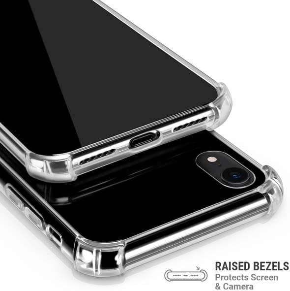 Skinit Clear Phone Case Compatible with iPhone XR - Officially Licensed University of Louisville Black Background Design