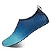 Produktbild IceUnicorn Badeschuhe Schwimmschuhe Damen Herren Aquaschuhe Strandschuhe Surfschuhe Wasserschuhe für Sommer Beach Pool Yoga(F.Blau, 40/41EU)
