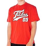  FUBU Varsity T-Shirt Herren Shirt rot XS