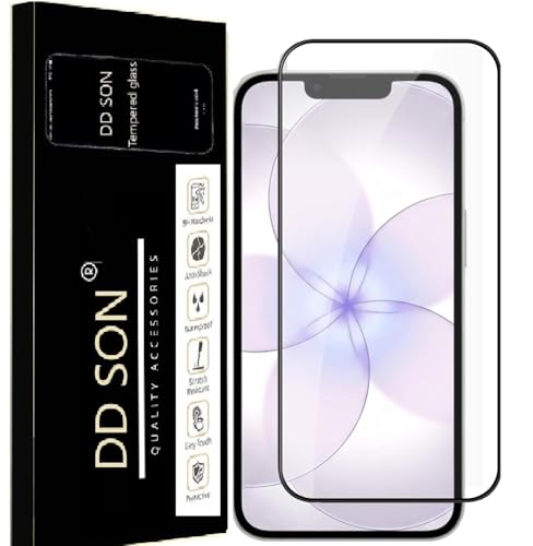 Image of DD SON Tempered Glass Screen Protector Compatible for iPhone 17e /13 Pro / 14 / 16e /13 | with Edge to Edge Coverage and Easy Installation Kit