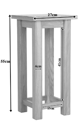 Yabbyou - Tavolino da corridoio, alto e sottile