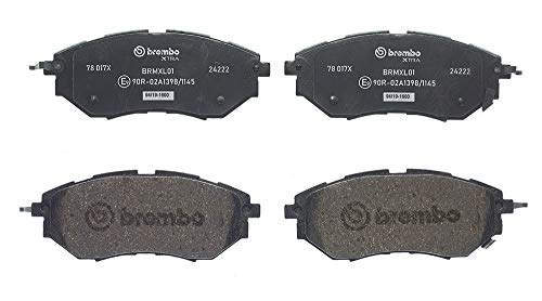 Preisvergleich Produktbild Brembo Bremsbelagsatz Bremsbeläge Bremsklötze