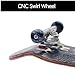 RACOFSB Pro Fingerboard 34mm Wooden Board Professional Finger Skateboard Trucks CNC Swirl Wheels (Dragon)