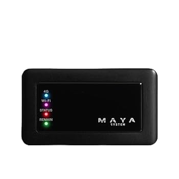 MAYA Wi-FiリチャージWi-Fi 給電式Wi-Fi 車載用Wi-Fi リチャージWiFi 【リチャージWiFi公式】日本製 車載バッテリー