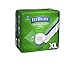 Medline Extended Wear Overnight Adult Briefs with Tabs, Maximum Absorbency Adult Diapers, X-Large (60 Count)