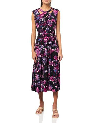 Kasper Women's Extnd Cap SLV Twist Nk F&f Dress